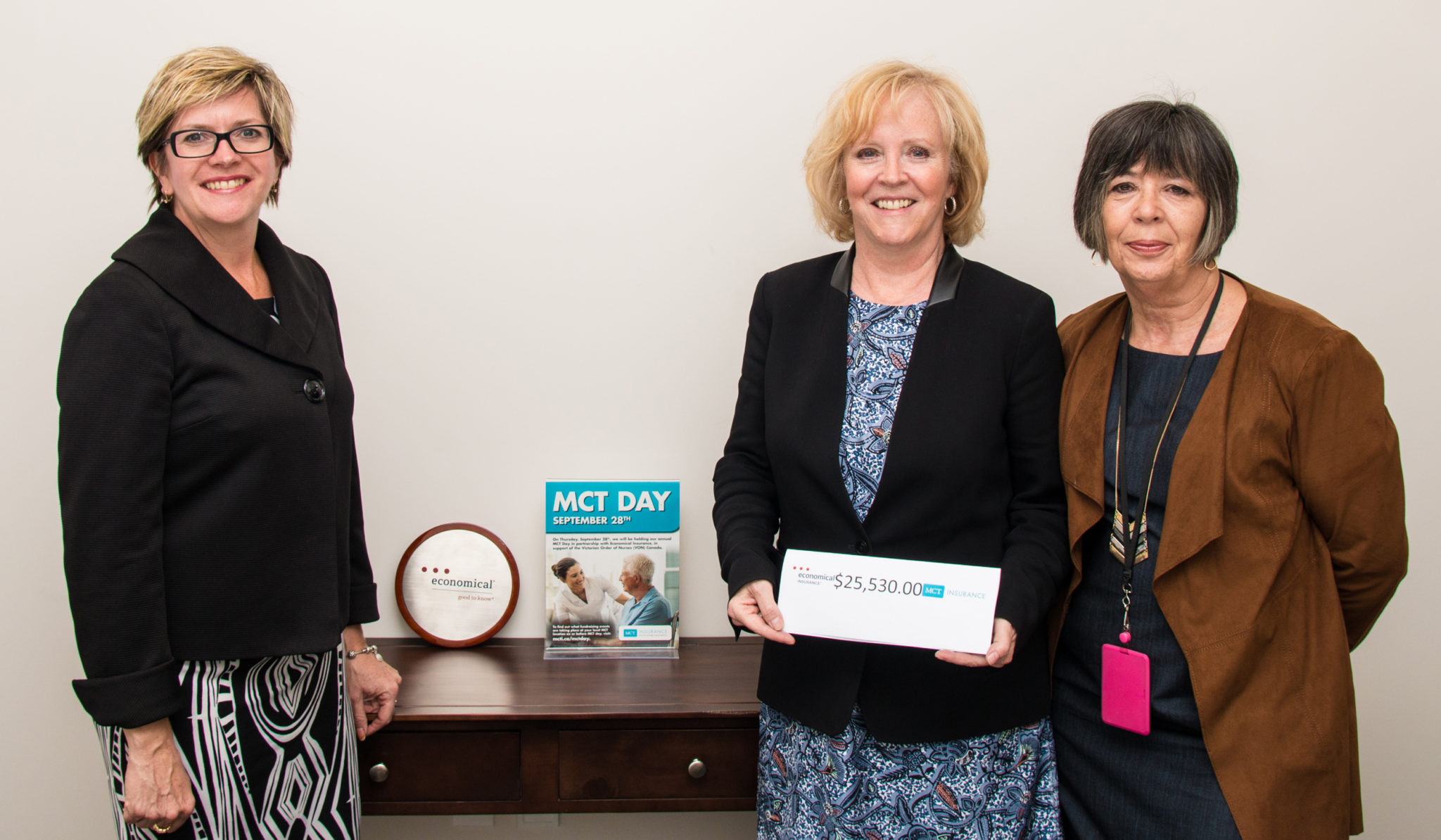 Economical and Atlantic broker Macdonald Chisholm Trask Insurance raise more than $25,500 for Victorian Order of Nurses Image