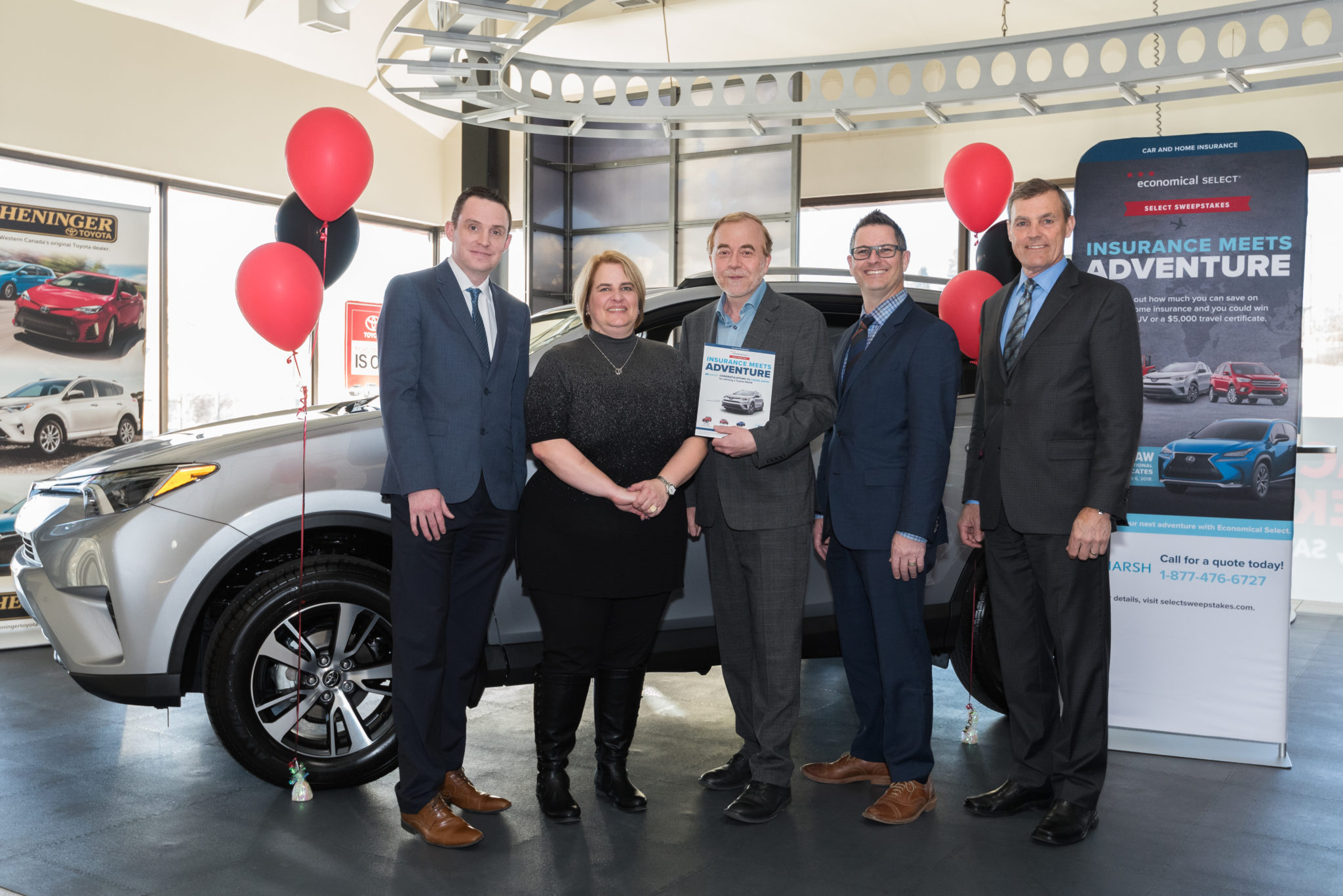 Pierre Arpin of Calgary wins 2018 Toyota RAV4 LE AWD in Select Sweepstakes Image