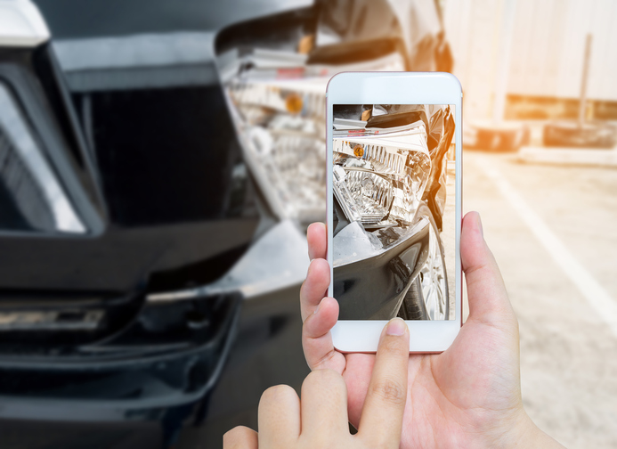 Does your claims app verify the car crash photos you’re getting? Image