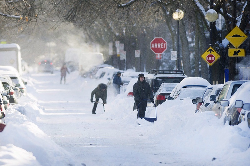 January winter storm largely battered one province Image