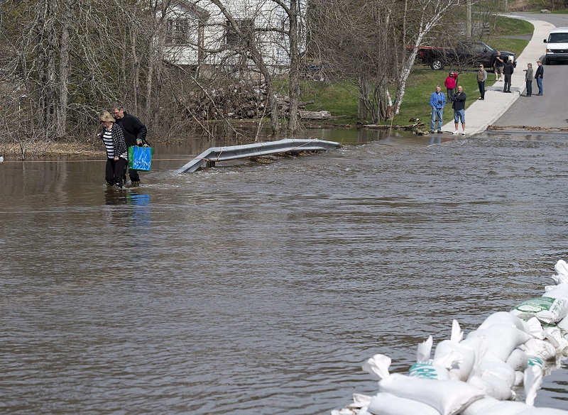 Damage becoming clear amid historic New Brunswick flood Image