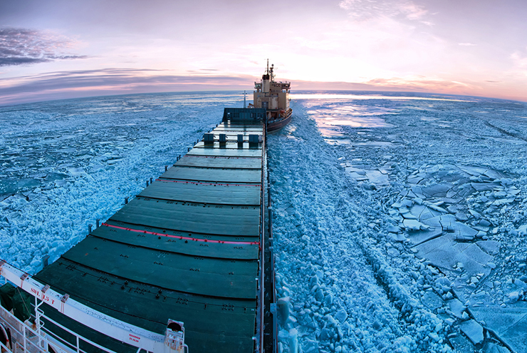 New risks arising from Canadian arctic shipping Image