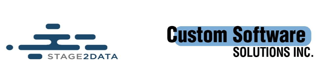 Custom Software and Stage2Data Announce Strategic Partnership Image