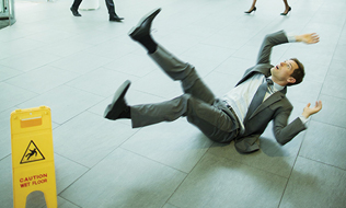 This research can help defend slip and fall claims Image