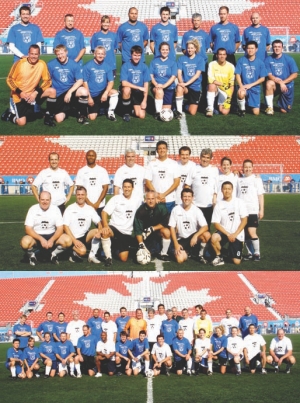 Insurance Industry Kicks for United Way Image