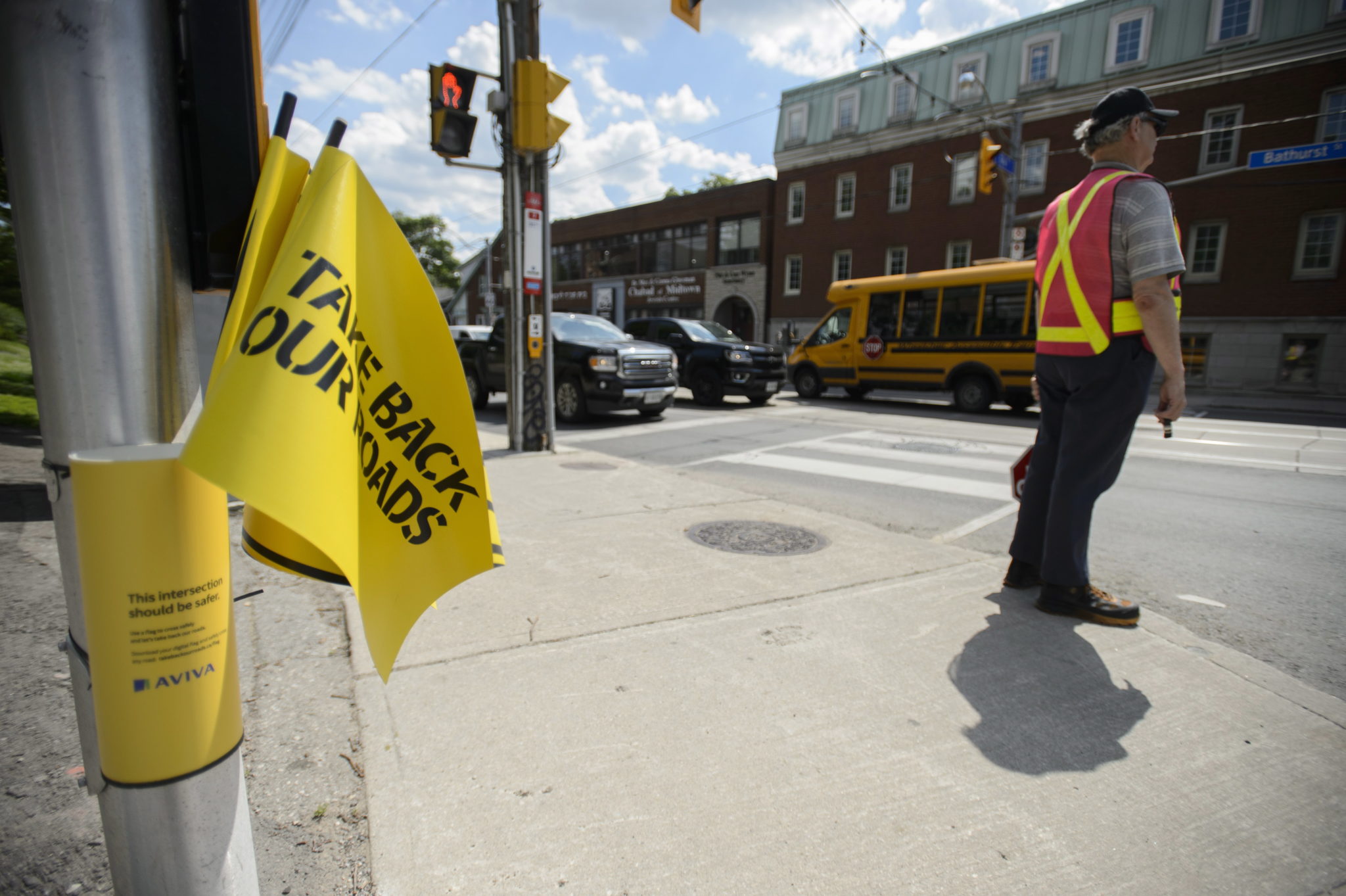 Aviva’s new road safety campaign hits a bump in Toronto Image