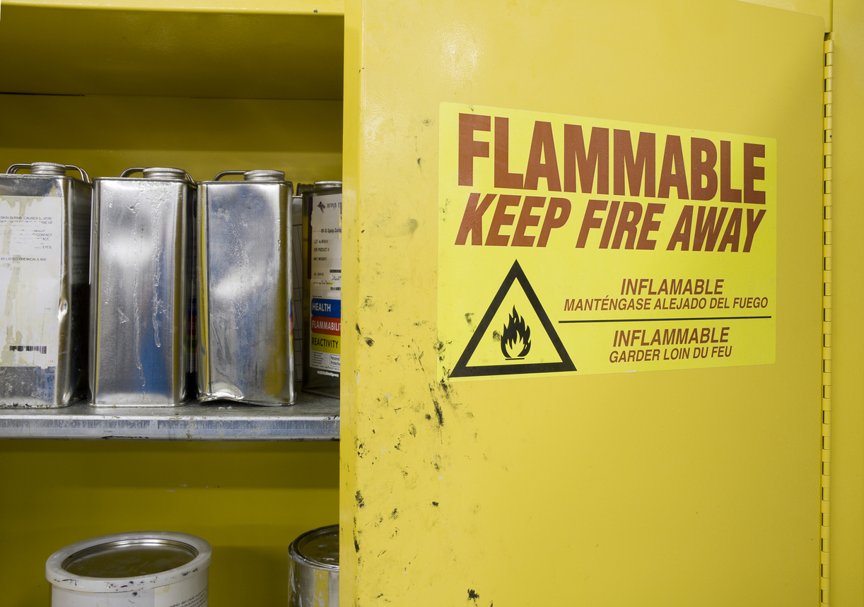 Flammable liquid risk should be top of mind for these clients Image