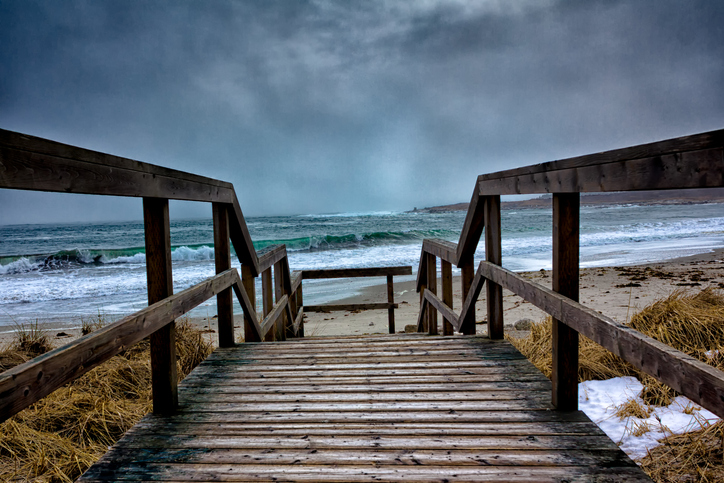 Maritimes hit by strong fall storm Image