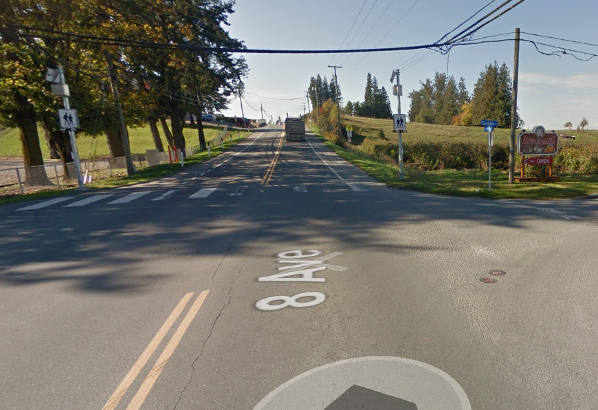 How liability works when pedestrian wearing dark clothing gets hit at night in crosswalk Image