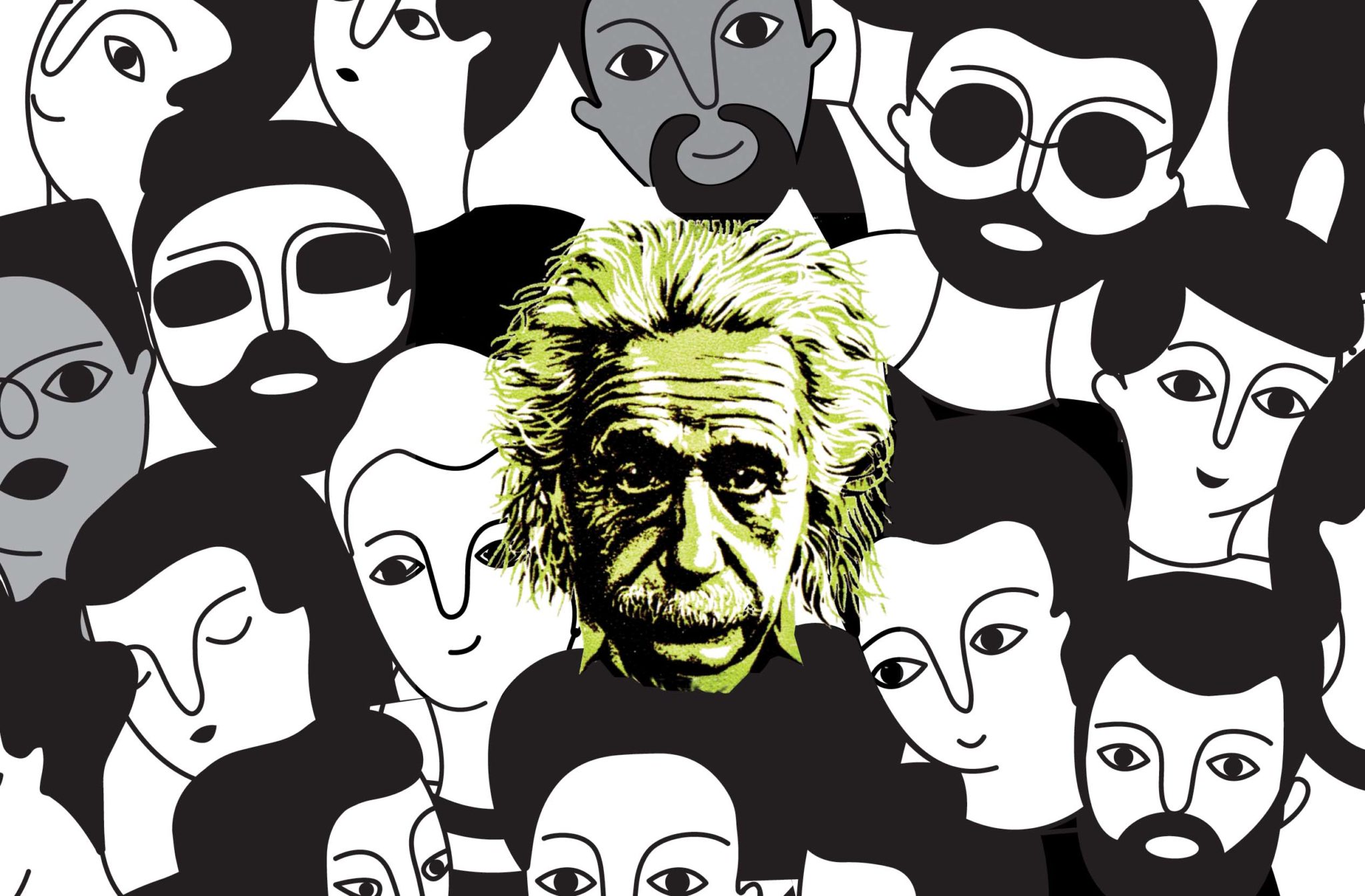 Standing out in the crowd Image