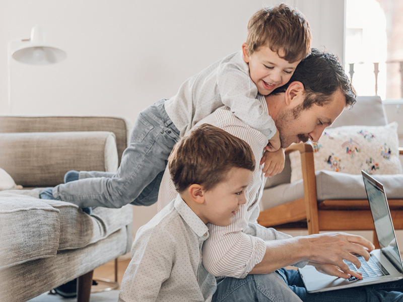 At-home workers need to prevent these people from using their computers Image