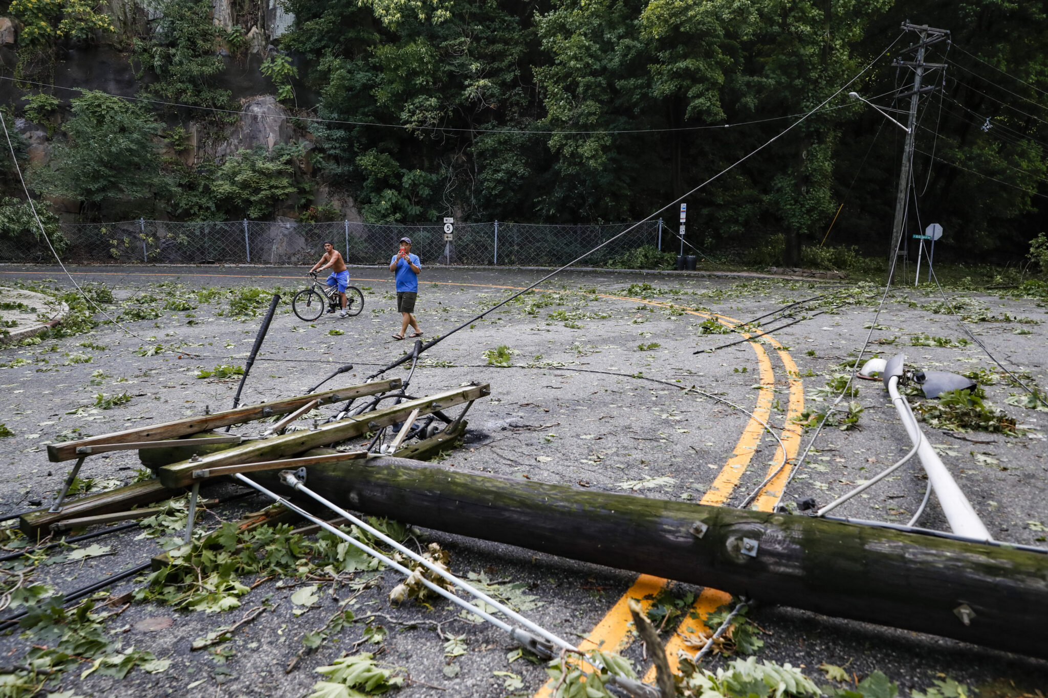 Isaias downgraded from tropical storm as it blows through Quebec Image