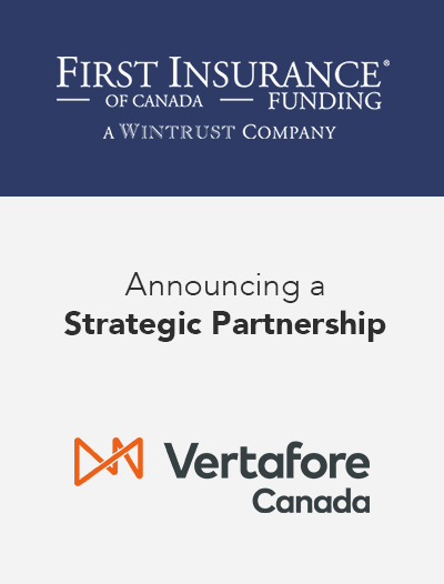 FIRST Canada and Vertafore Canada announce payment integration for SIG Image