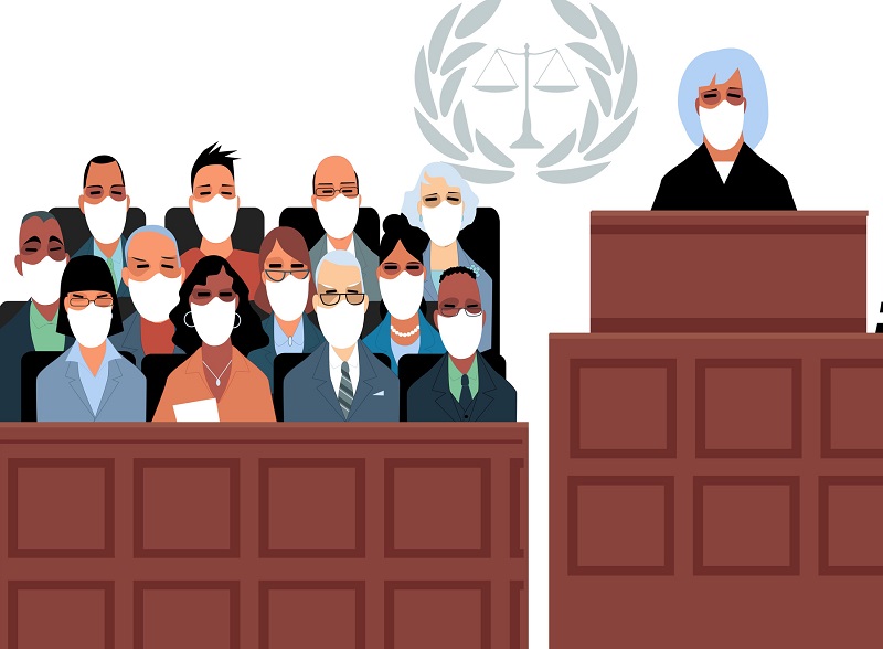 What could happen to your jury notice under rules of simplified procedure during COVID Image