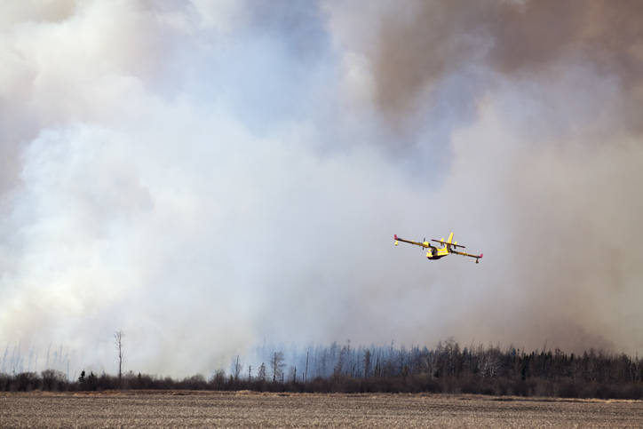 B.C. deploys crews to Manitoba to assist with several aggressive wildfires Image