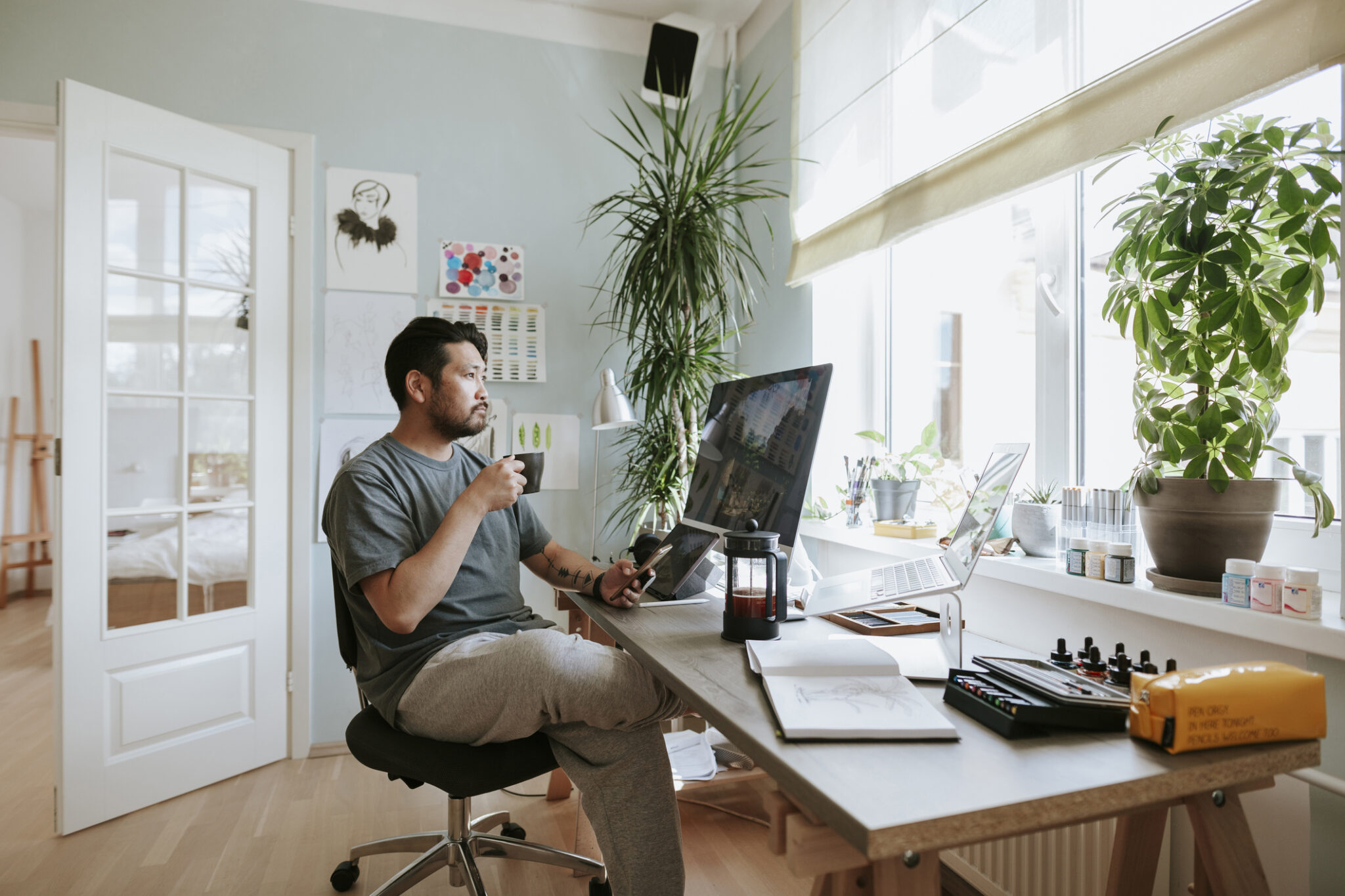 Your work is about to change. Why working from home won’t be the same Image
