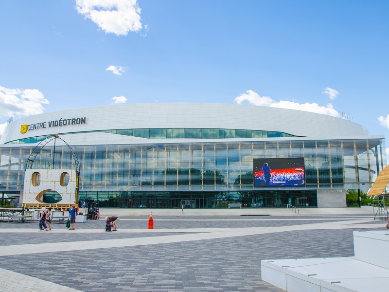 How Beneva is promoting its direct brand at this Quebec event venue Image