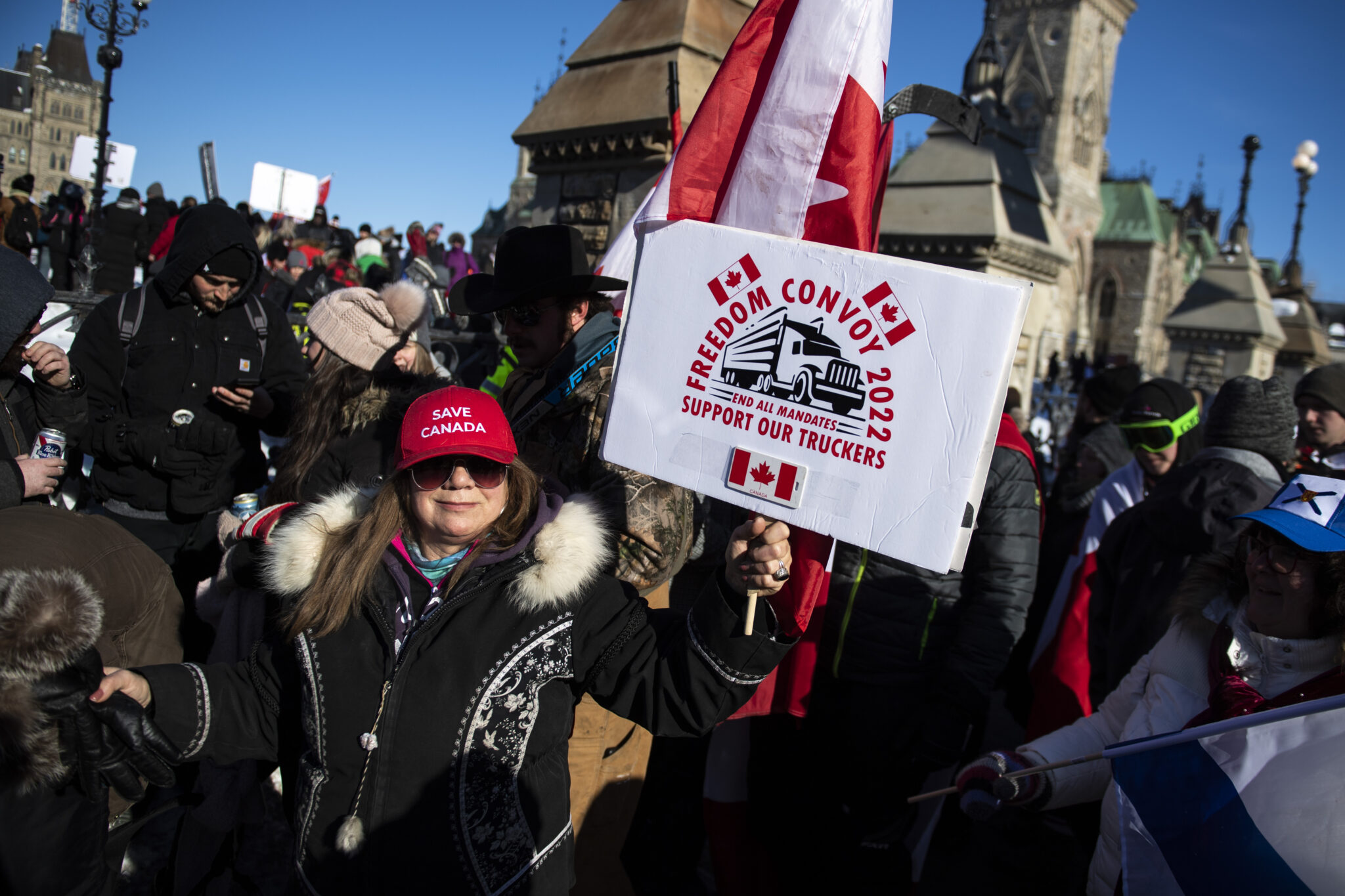 Are businesses covered for damage caused by the Freedom Convoy? Image