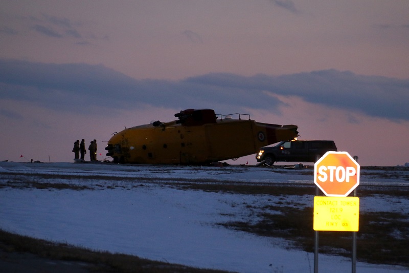 Pilot seat malfunction led to Cormorant crash, air force says Image