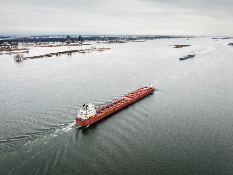 Navigating climate change: How shipping is adapting in the St. Lawrence Image
