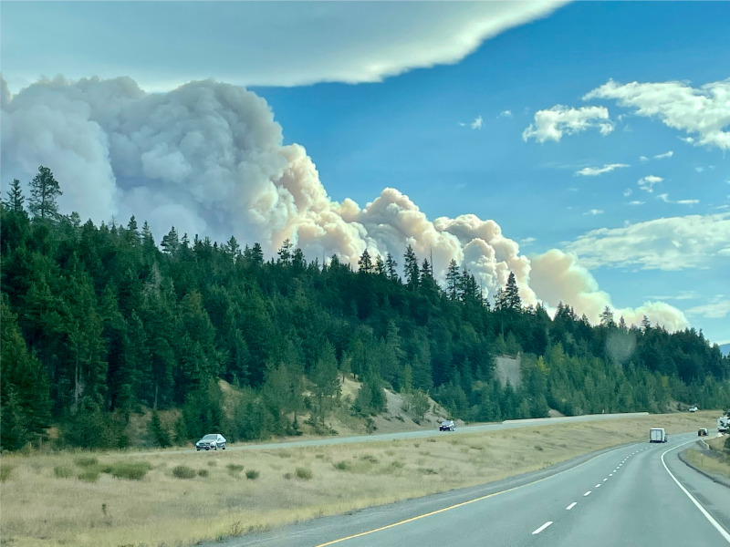 Smoky skies expected across southern B.C. from provincial, U.S. wildfires Image