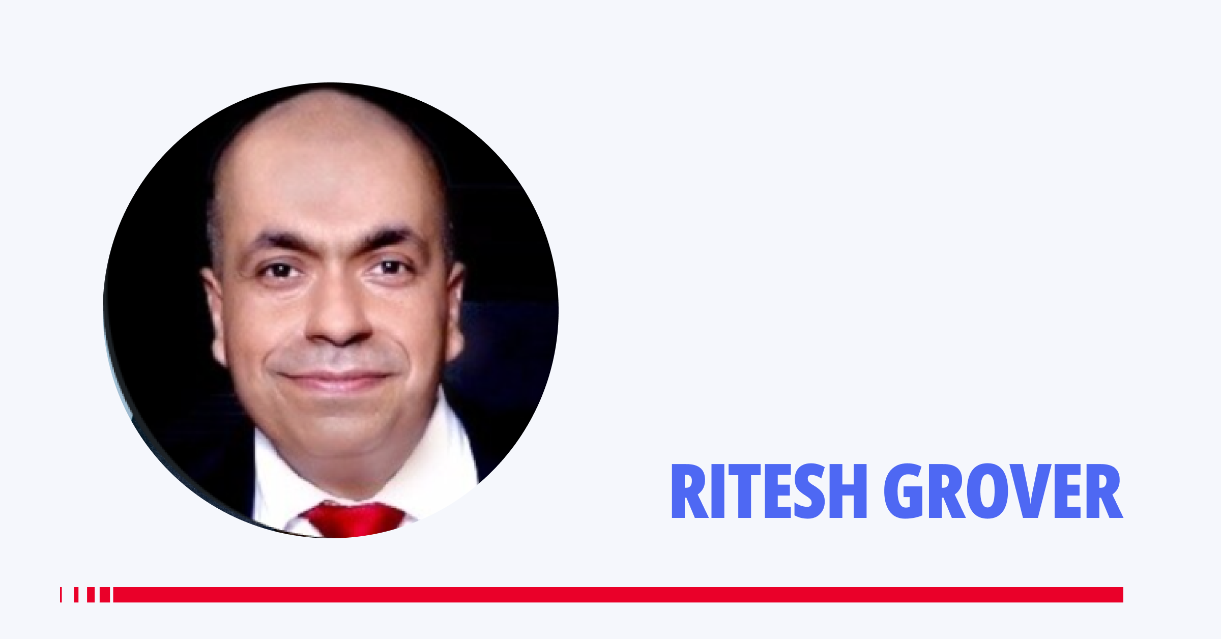 APOLLO welcomes Ritesh Grover as VP Operations & Broker Services Image