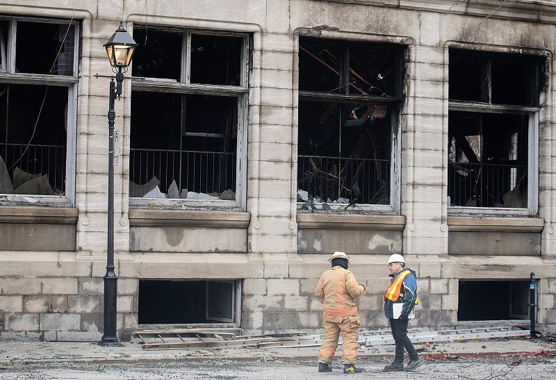 Questions raised about safety of Old Montreal building destroyed by fatal fire Image
