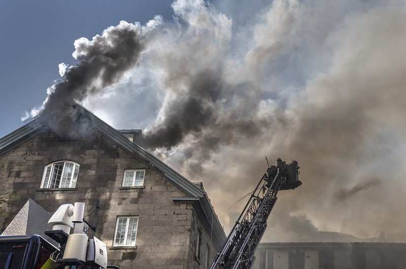 ‘Immense sorrow:’ Major fire at Montreal heritage building that once housed monastery Image