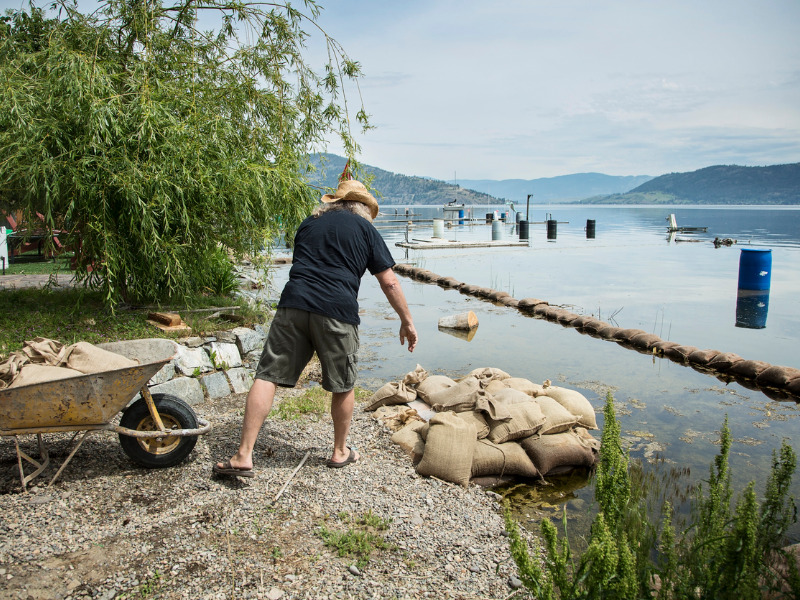Waters recede in parts of flood-ravaged B.C. as half of province remains under threat Image
