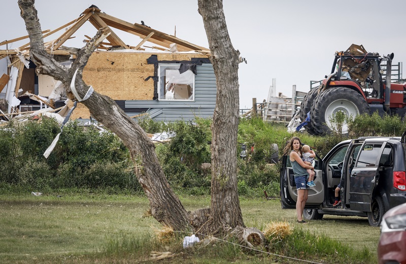 Will powerful Alberta tornado be declared a Cat?  Image