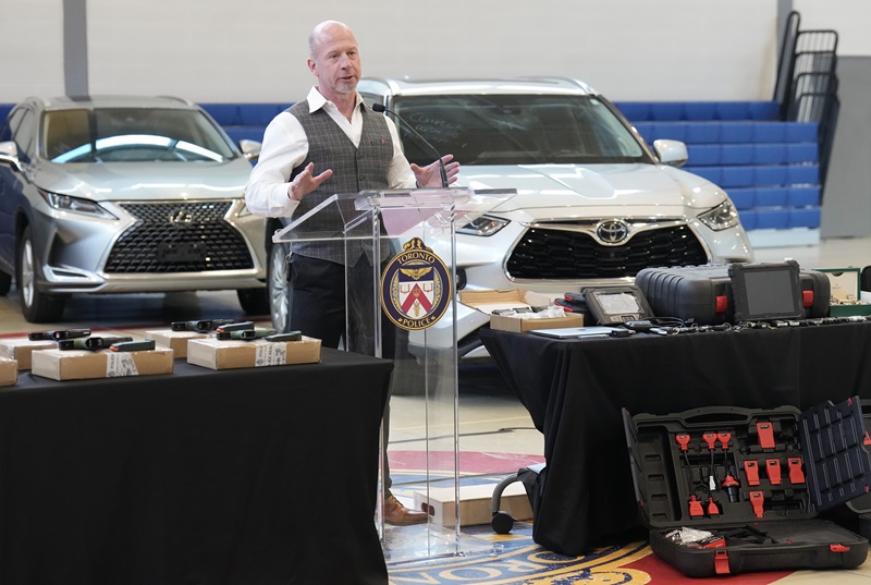 Toronto police recover stolen vehicles amid ongoing rise in auto theft Image