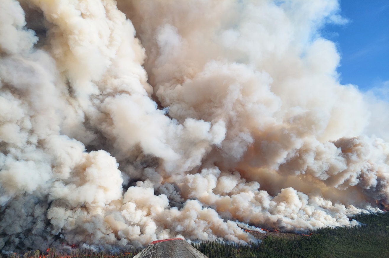 Remote B.C. site evacuated by boat due to wildfire Image