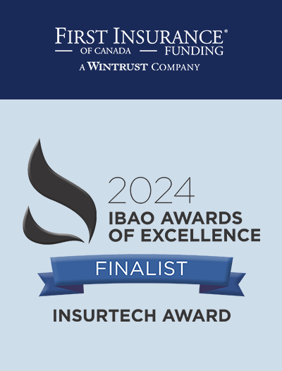 FIRST Canada Named InsurTech Finalist in 2024 IBAO Awards of Excellence Image