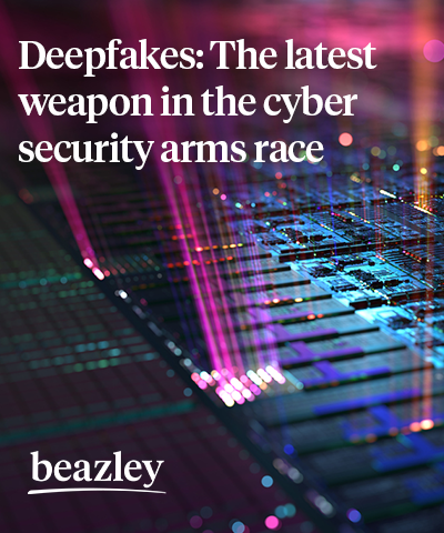 Deepfakes: The latest weapon in the cyber security arms race Image
