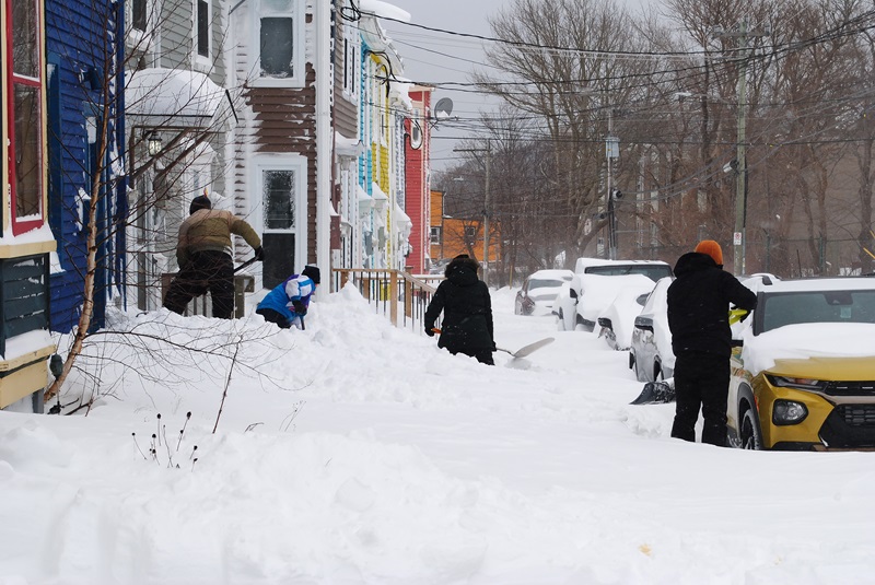 Storm grinds St. John’s to a halt, leaving N.L. capital under 40 cm of snow Image