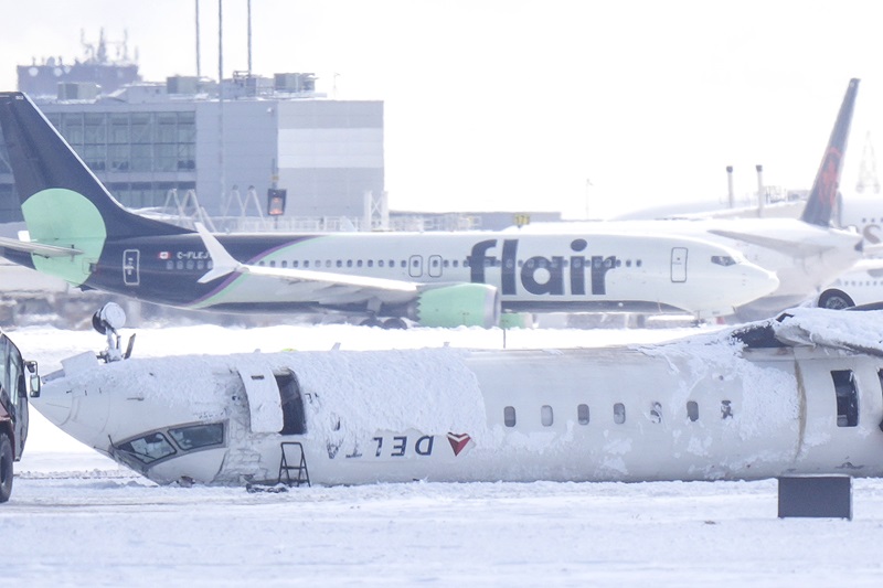 Toronto’s Pearson airport back to normal operations after plane crash Image