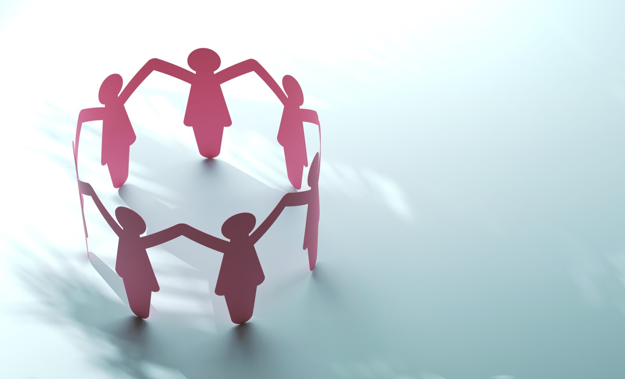 Joining together in support of women Image