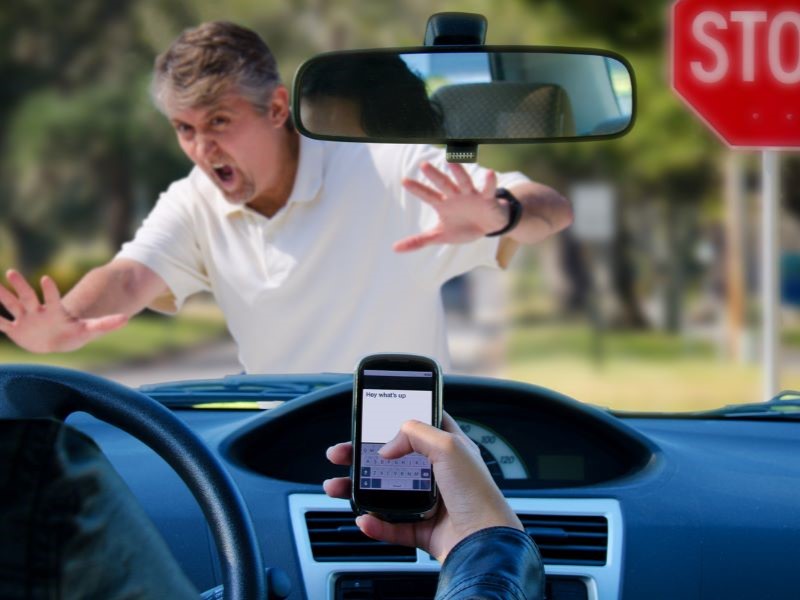 Distracted driving accident