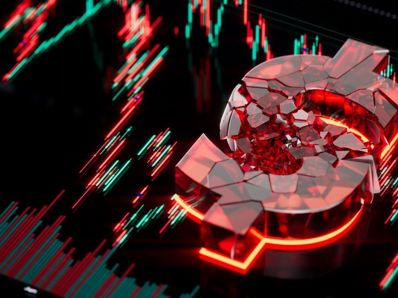 Market volatility concept