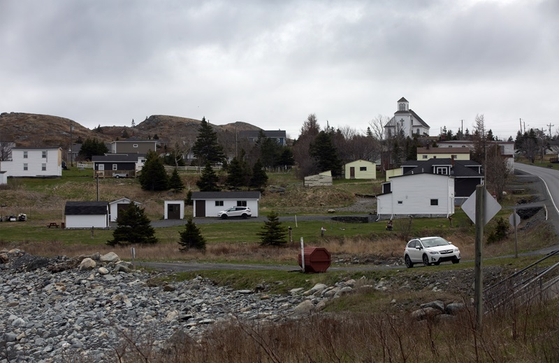 The town of Broad Cove, Nfld.