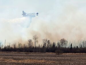 Upwards of 7,000 more people flee Saskatchewan wildfires Image