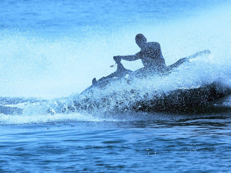 JetSki fun on a summer day