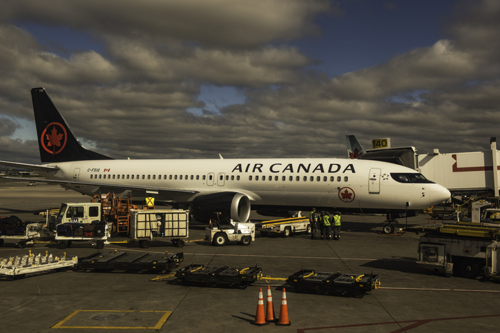 Air Canada Flight Preparation alternate text for this image