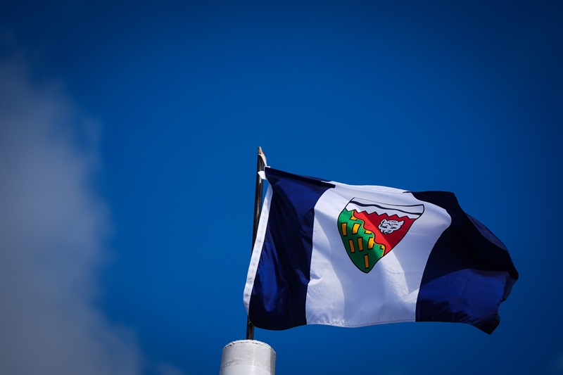 A Northwest Territories flag