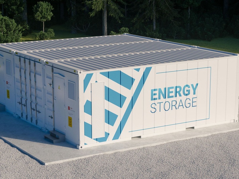 Concept of energy storage unit for batteries