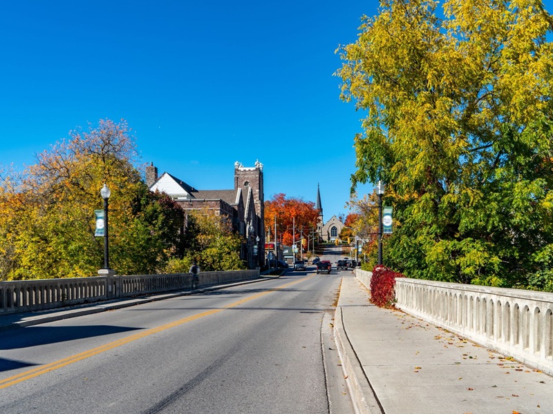 A view of Fergus, Ontario