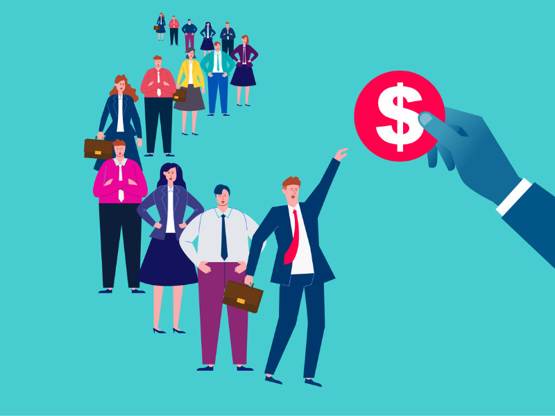 Wages and allowances for businesspeople