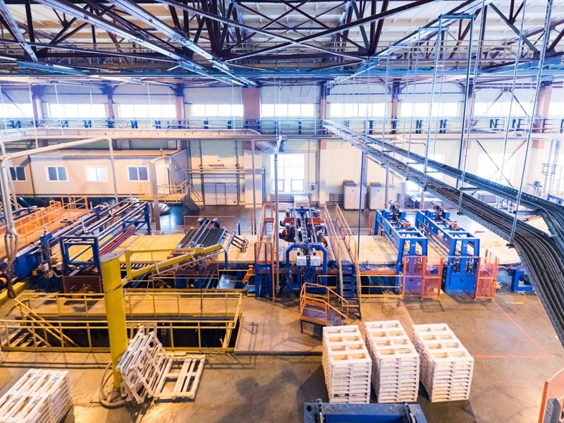 Manufacturing factory workshop interior